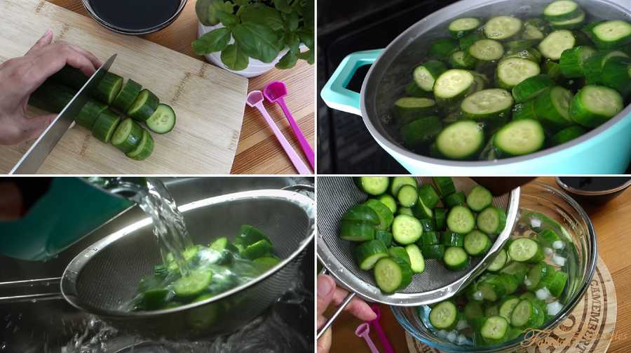 14 pickled cucumber